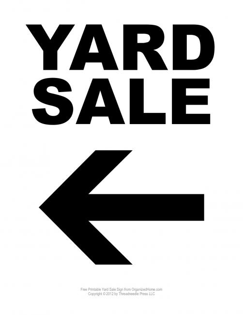 seasonal_yard_sale_sign_right_arrow